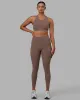 Fusion Ultra High-Rise Full Length Legging Pockets - Deep Taupe sold by LSKD
