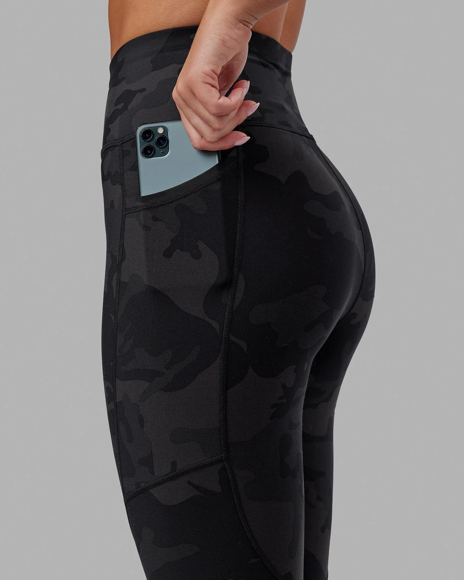Rep Ultra High-Rise 7/8 Legging Pockets - Black-Camo sold by LSKD product image thumbnail 5
