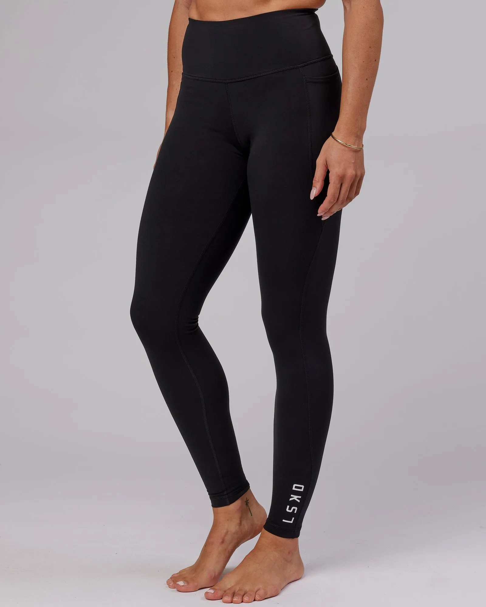 Flux Ultra High-Rise Tall Legging Pockets - Black sold by LSKD