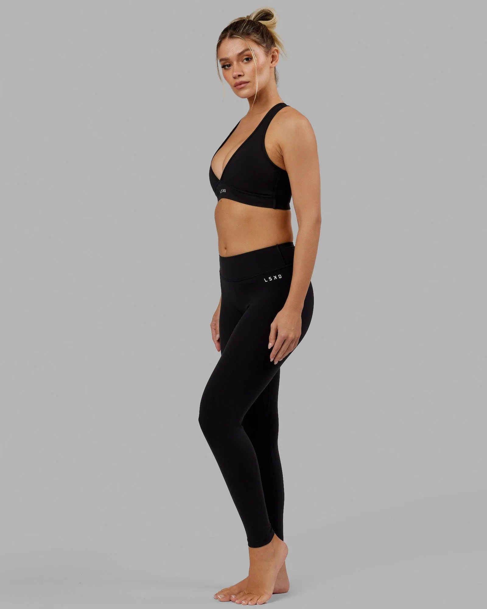 RXD Low-Rise Full Length Legging - Black sold by LSKD product image thumbnail 3
