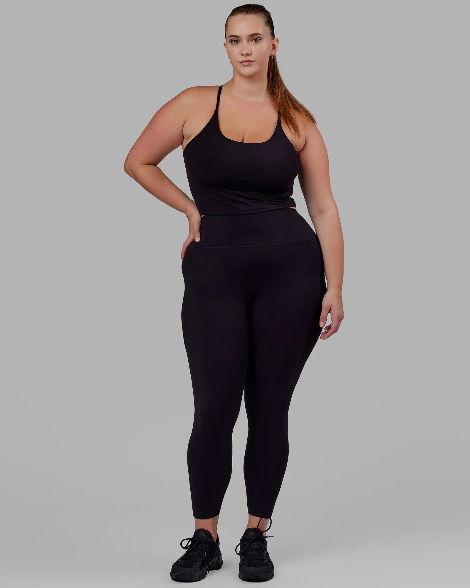 Elixir Ultra High-Rise Full Length Legging - Black sold by LSKD product image thumbnail 3