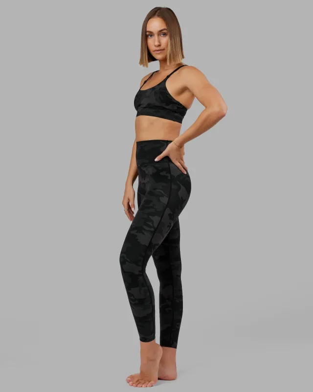 Elixir Ultra High-Rise Full Length Legging - Black Camo sold by LSKD