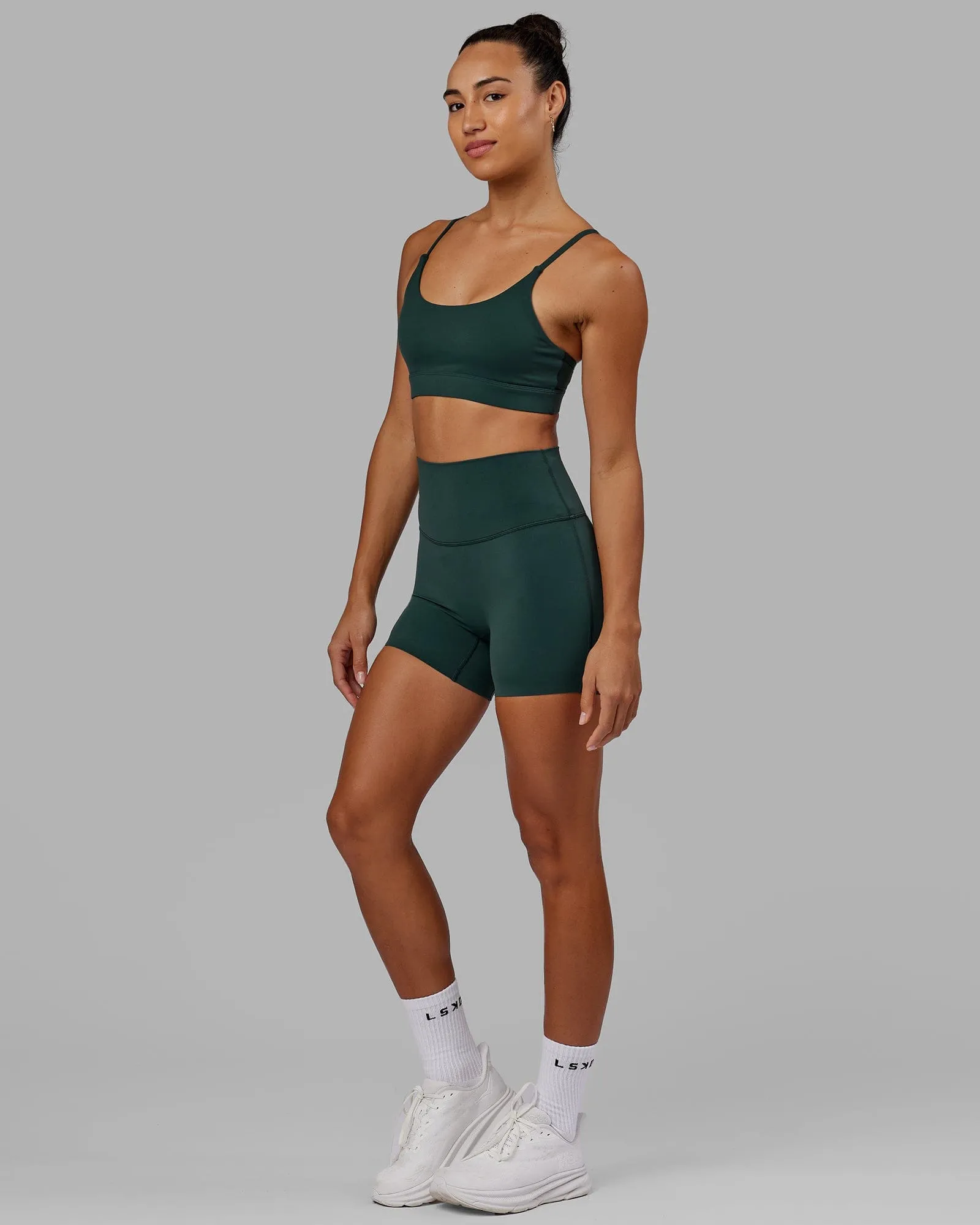 Elixir Ultra High-Rise 4" Short - Vital Green sold by LSKD product image thumbnail 2