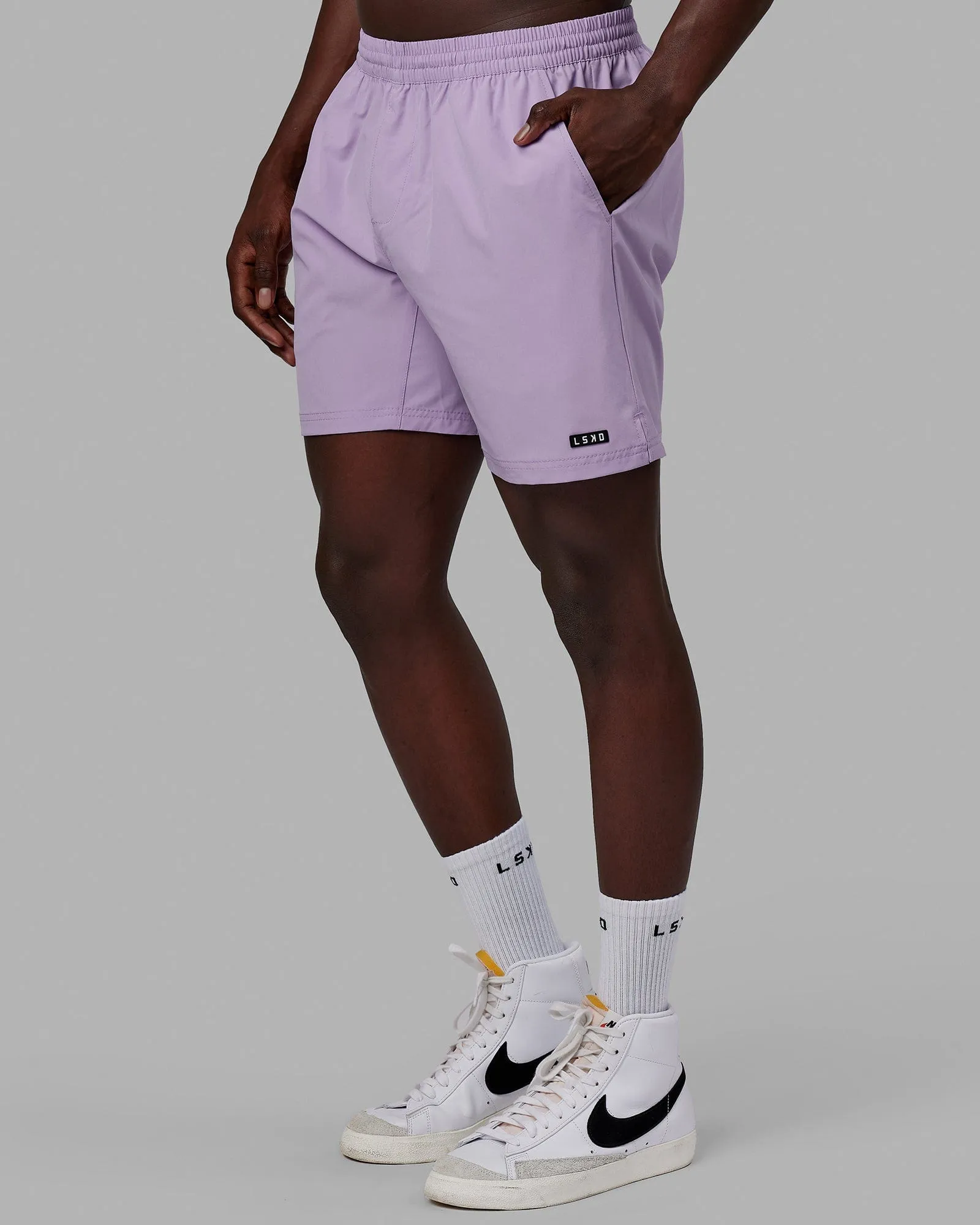 Intensity 7'' Performance Shorts - Pale Lilac sold by LSKD