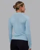 AeroFLX+ Long Sleeve Half Zip - Glacial Blue/Glacial Blue sold by LSKD