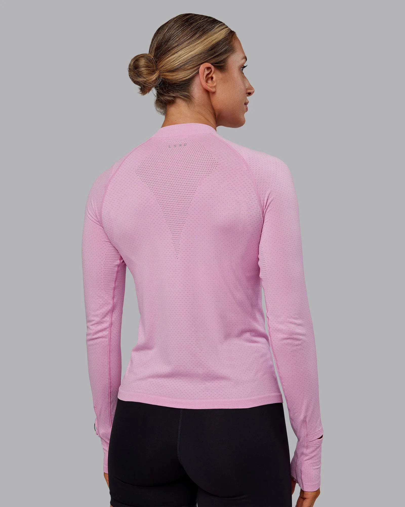 AeroFLX+ Long Sleeve Half Zip - Bubblegum/Pirouette sold by LSKD product image thumbnail 4