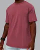 Rise & Lift Washed FLXCotton Oversized Tee - Plum Berry-Ultra Orange sold by LSKD