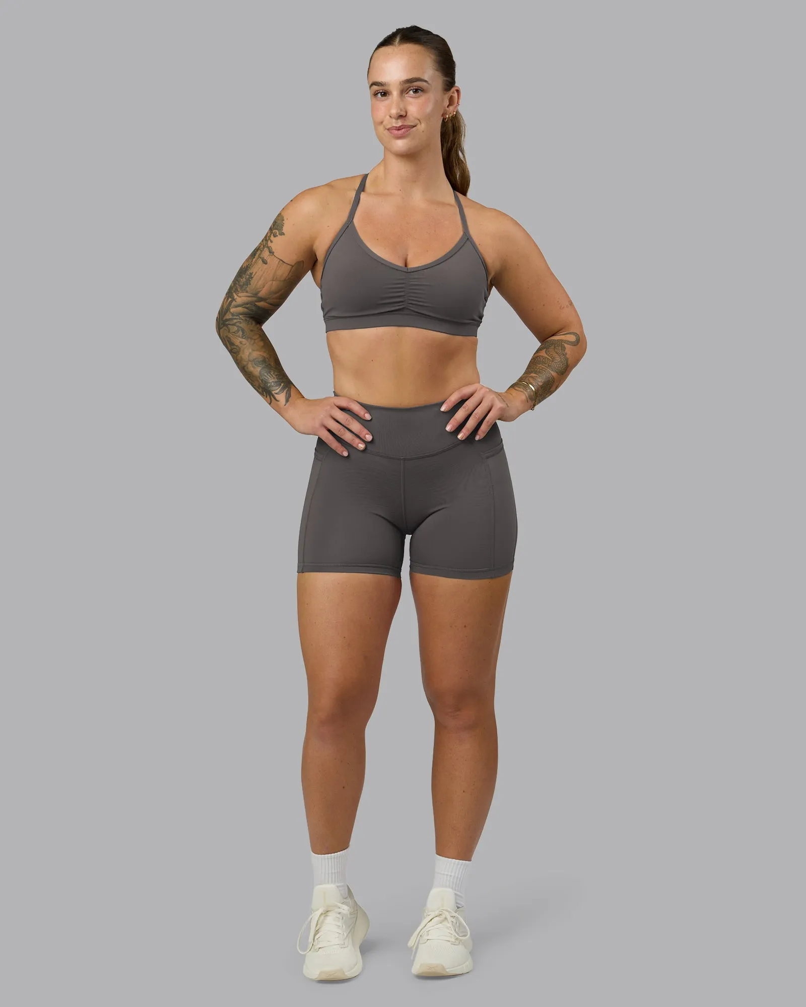 Elite High-Rise 4" Short Pockets - Dark Storm sold by LSKD product image thumbnail 5