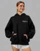 Checklist Oversized Hoodie - Black sold by LSKD