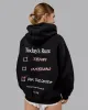 Checklist Oversized Hoodie - Black sold by LSKD