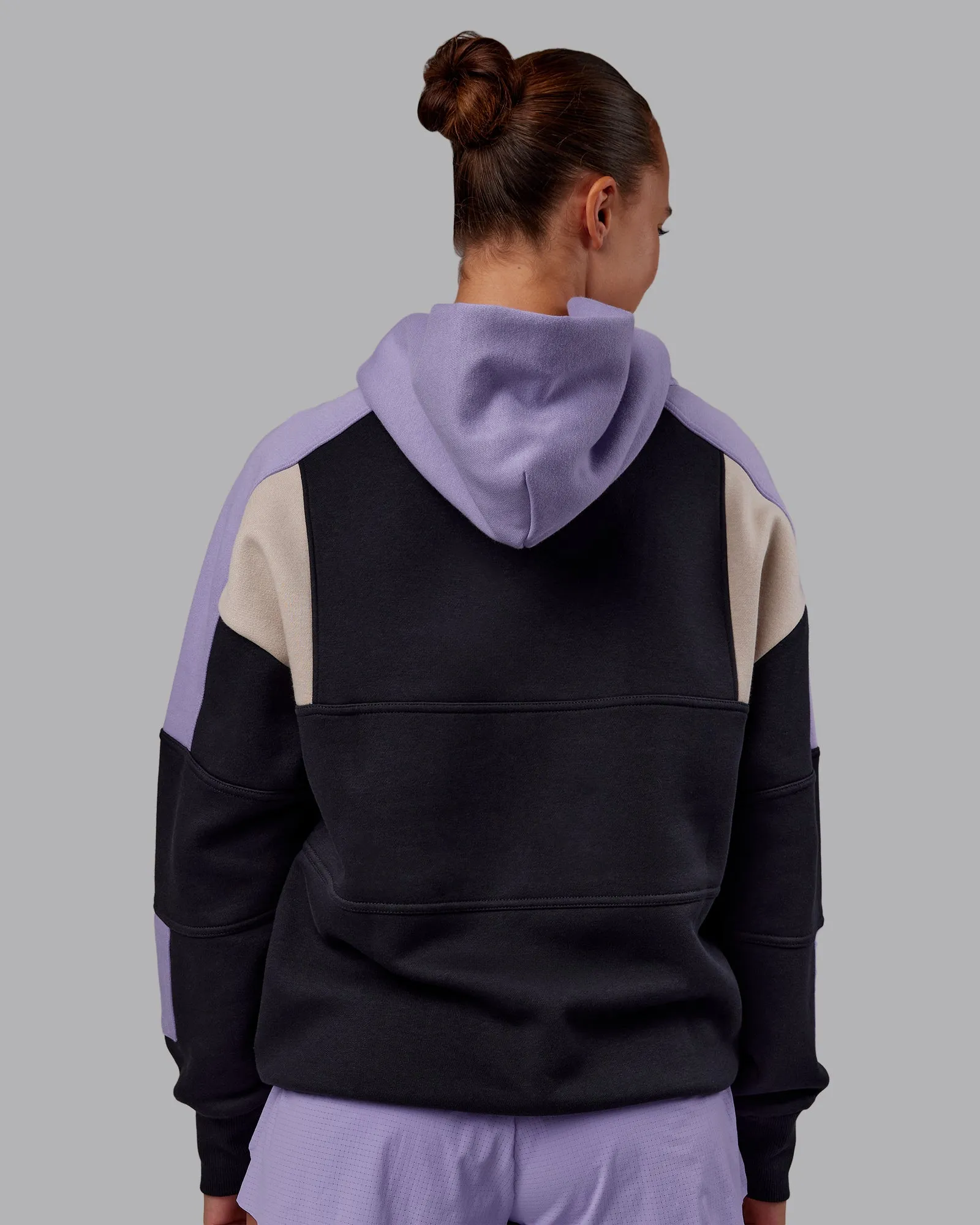 Slam Oversized Hoodie - Caviar-Violet Ray sold by LSKD product image thumbnail 4