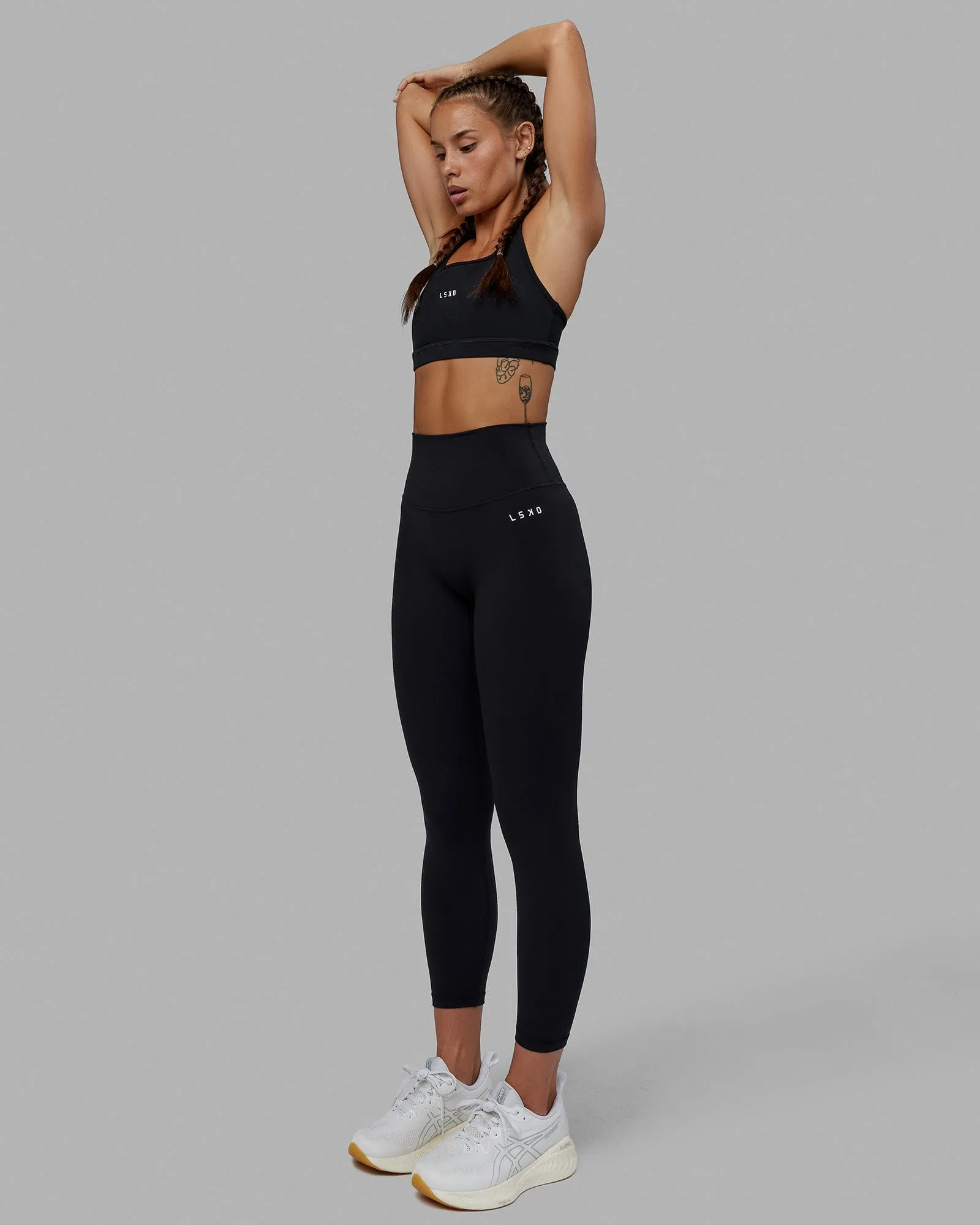 Base 2.0 Ultra High-Rise 7/8 Legging - Black sold by LSKD product image thumbnail 2