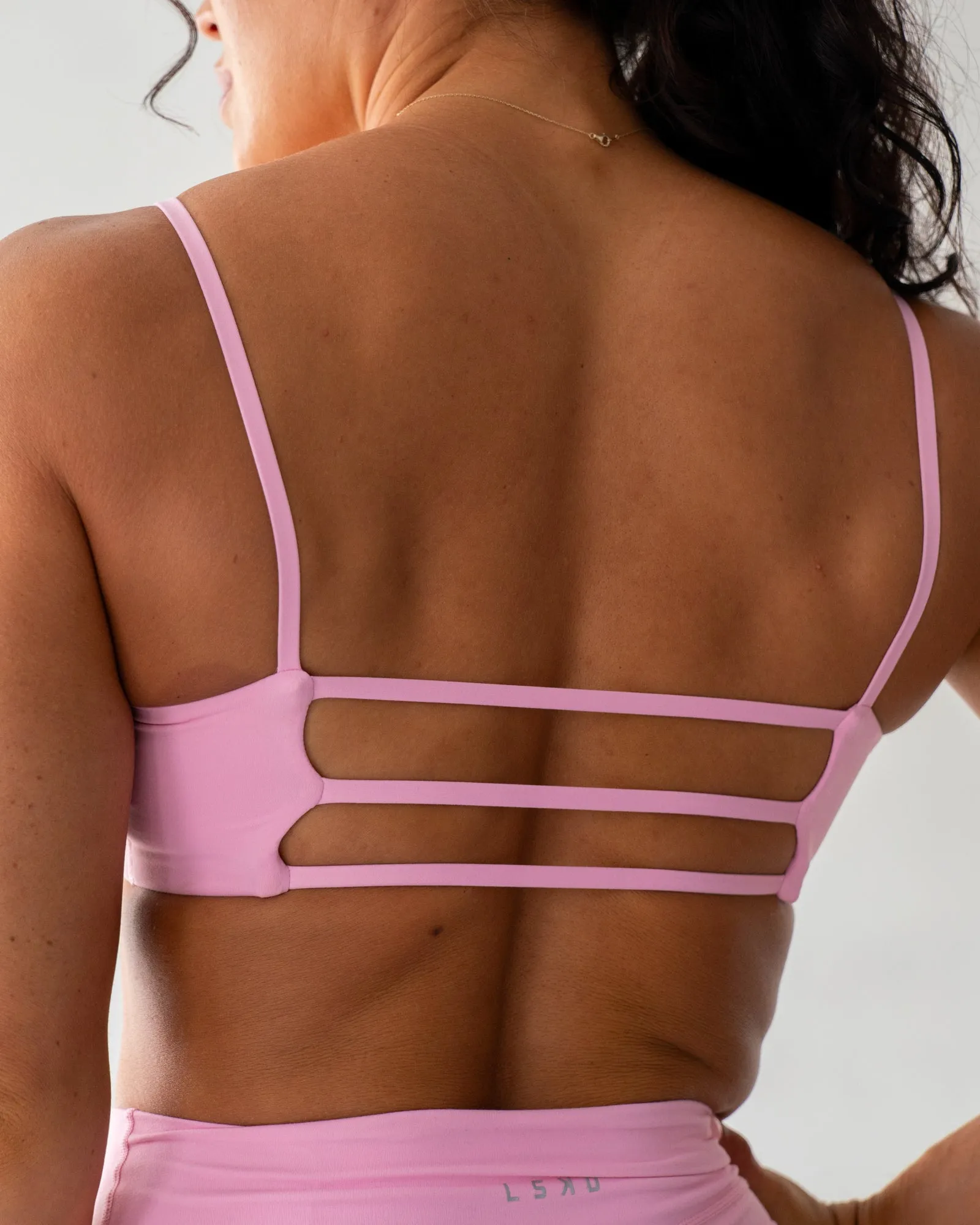 Rebel Heart Sports Bra - Pink Frosting sold by LSKD