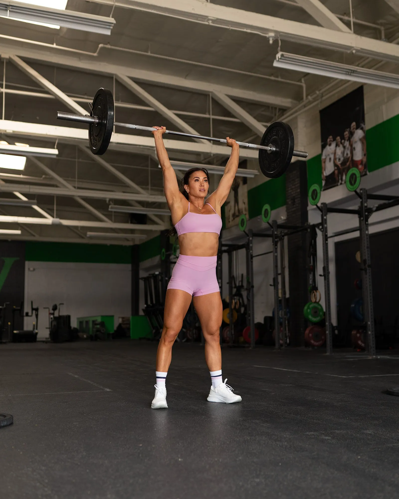 Enhance Ultra High-Rise 4" Short - Pink Frosting sold by LSKD product image thumbnail 3