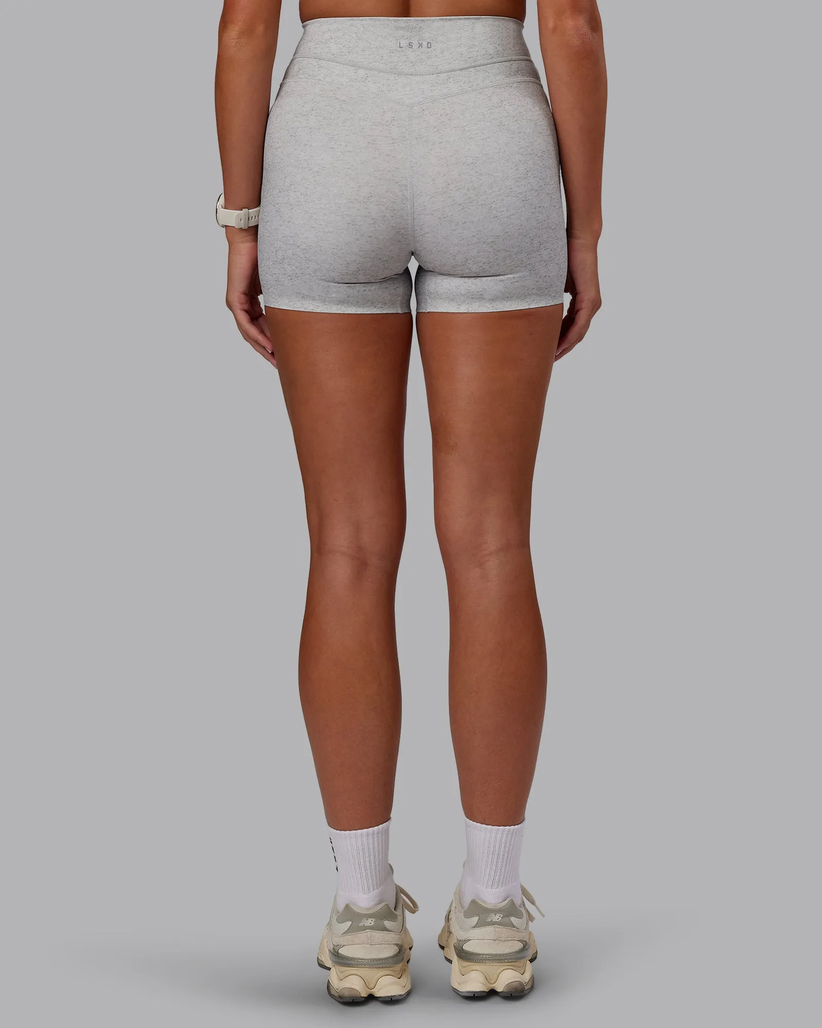 Enhance Ultra High-Rise 4" Short - Grey Marl sold by LSKD product image thumbnail 4