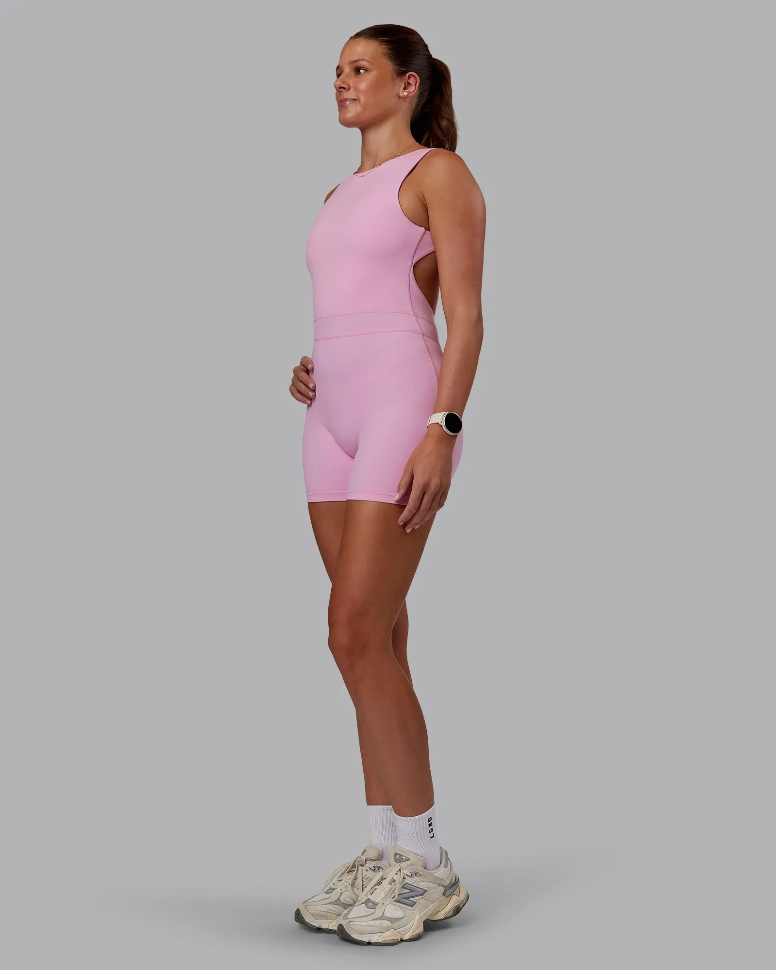 Untamed Bodysuit - Pink Frosting sold by LSKD product image thumbnail 3