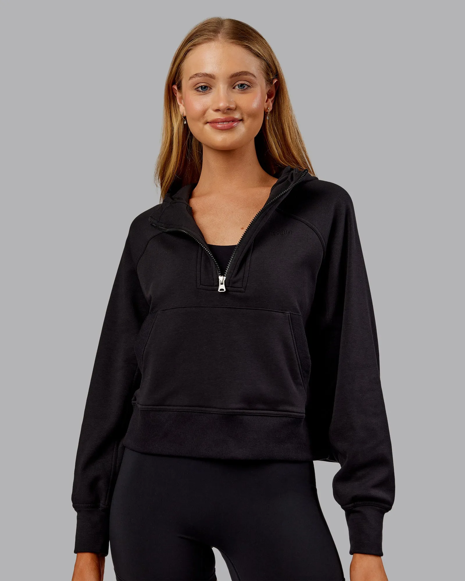 Pursue Mid-Weight Hoodie - Black sold by LSKD