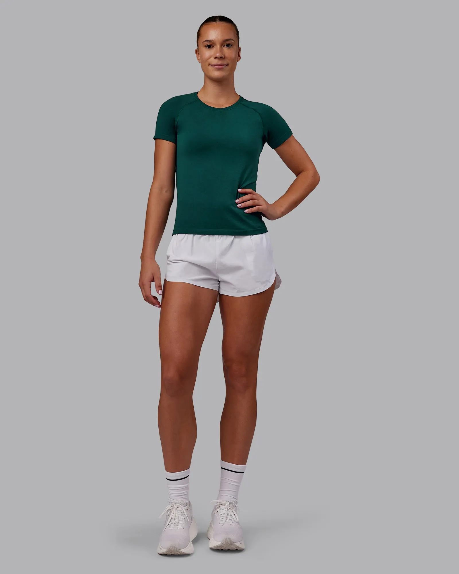 AeroFLX+ Seamless Tee - Dark Moss/Dark Moss sold by LSKD product image thumbnail 4