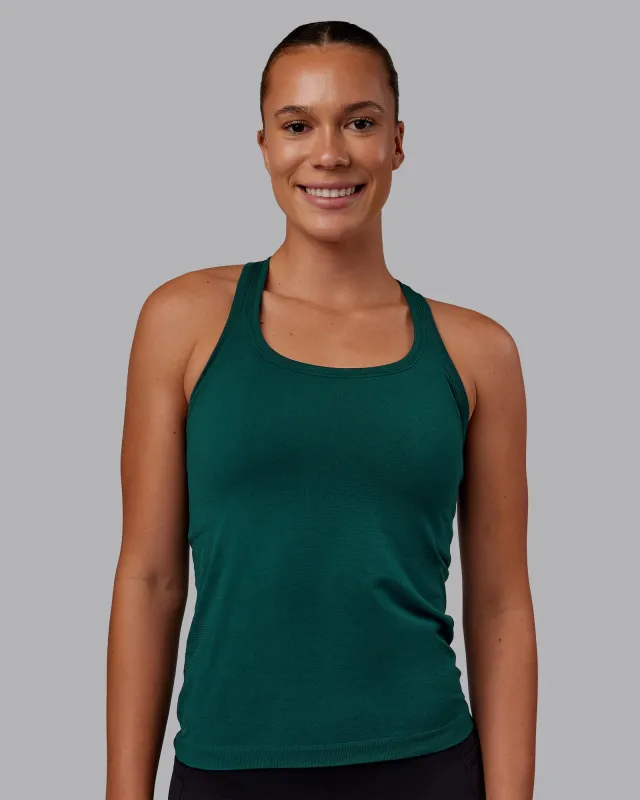 AeroFLX+ Seamless Tank - Dark Moss/Dark Moss sold by LSKD
