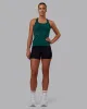 AeroFLX+ Seamless Tank - Dark Moss/Dark Moss sold by LSKD