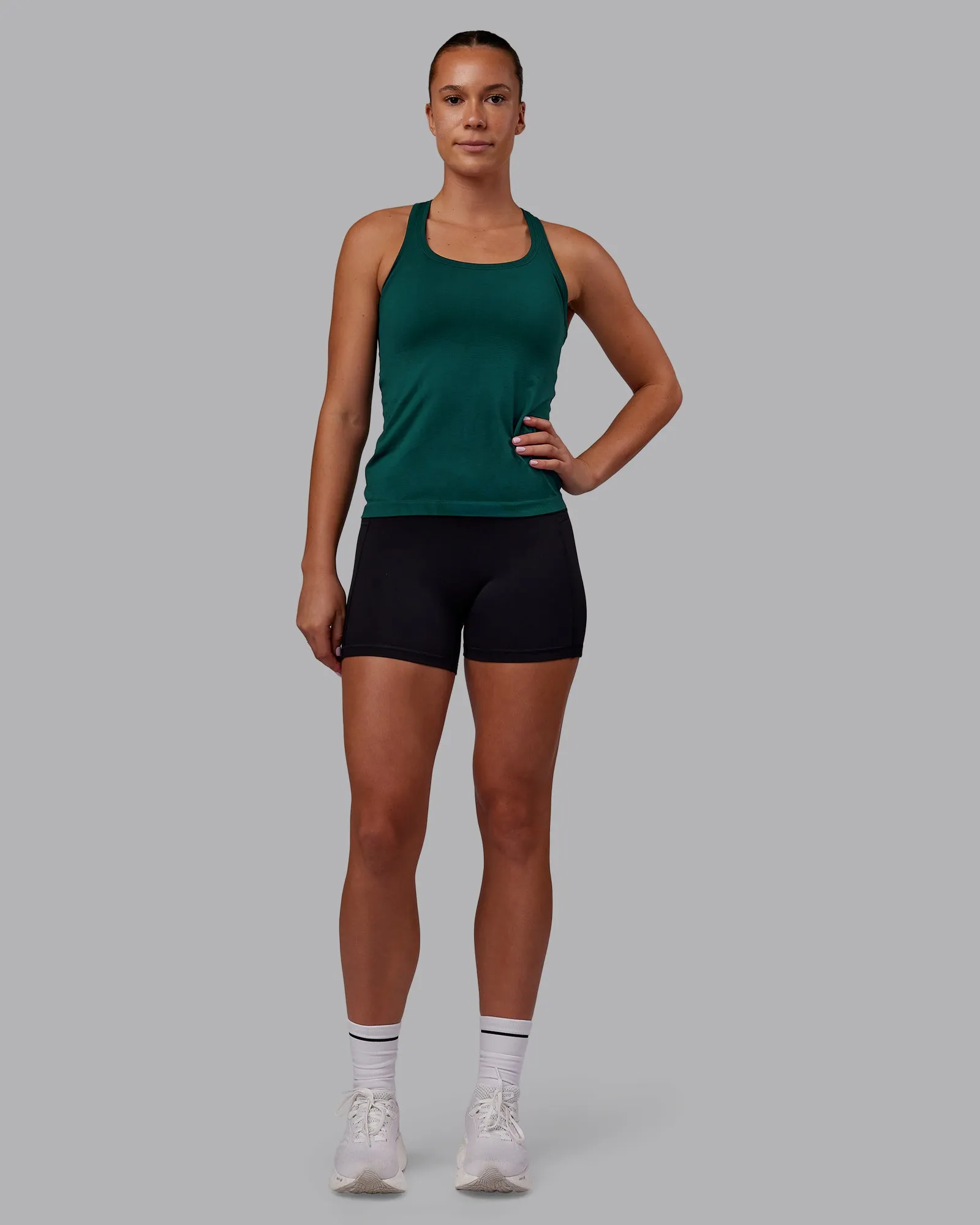 AeroFLX+ Seamless Tank - Dark Moss/Dark Moss sold by LSKD product image thumbnail 4