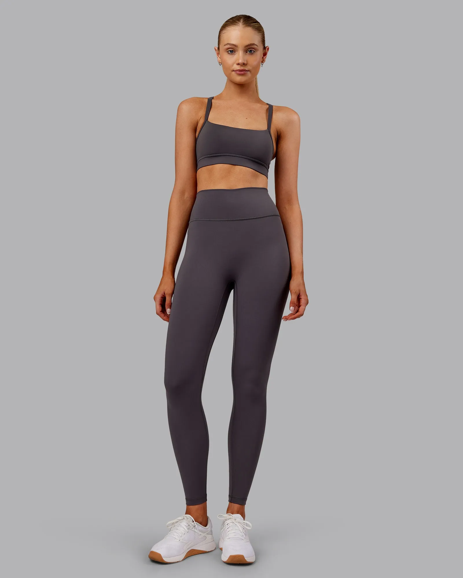 Fusion Ultra High-Rise Full Length Legging - Dark Storm sold by LSKD product image thumbnail 2