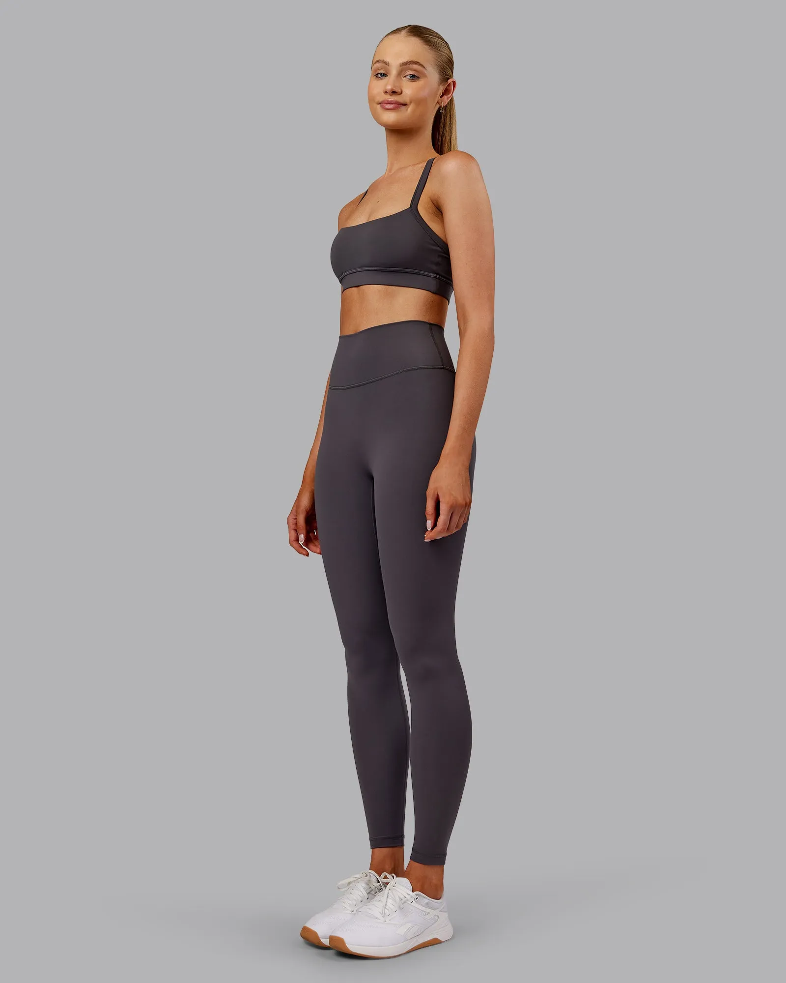 Fusion Ultra High-Rise Full Length Legging - Dark Storm sold by LSKD product image thumbnail 5