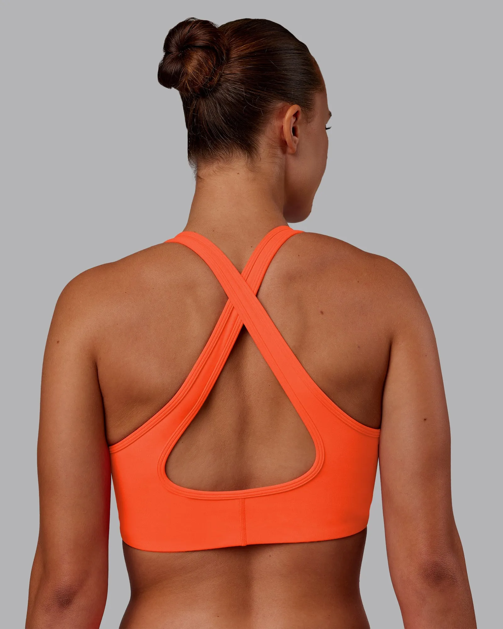 Stamina Sports Bra - Ultra Orange sold by LSKD product image thumbnail 2