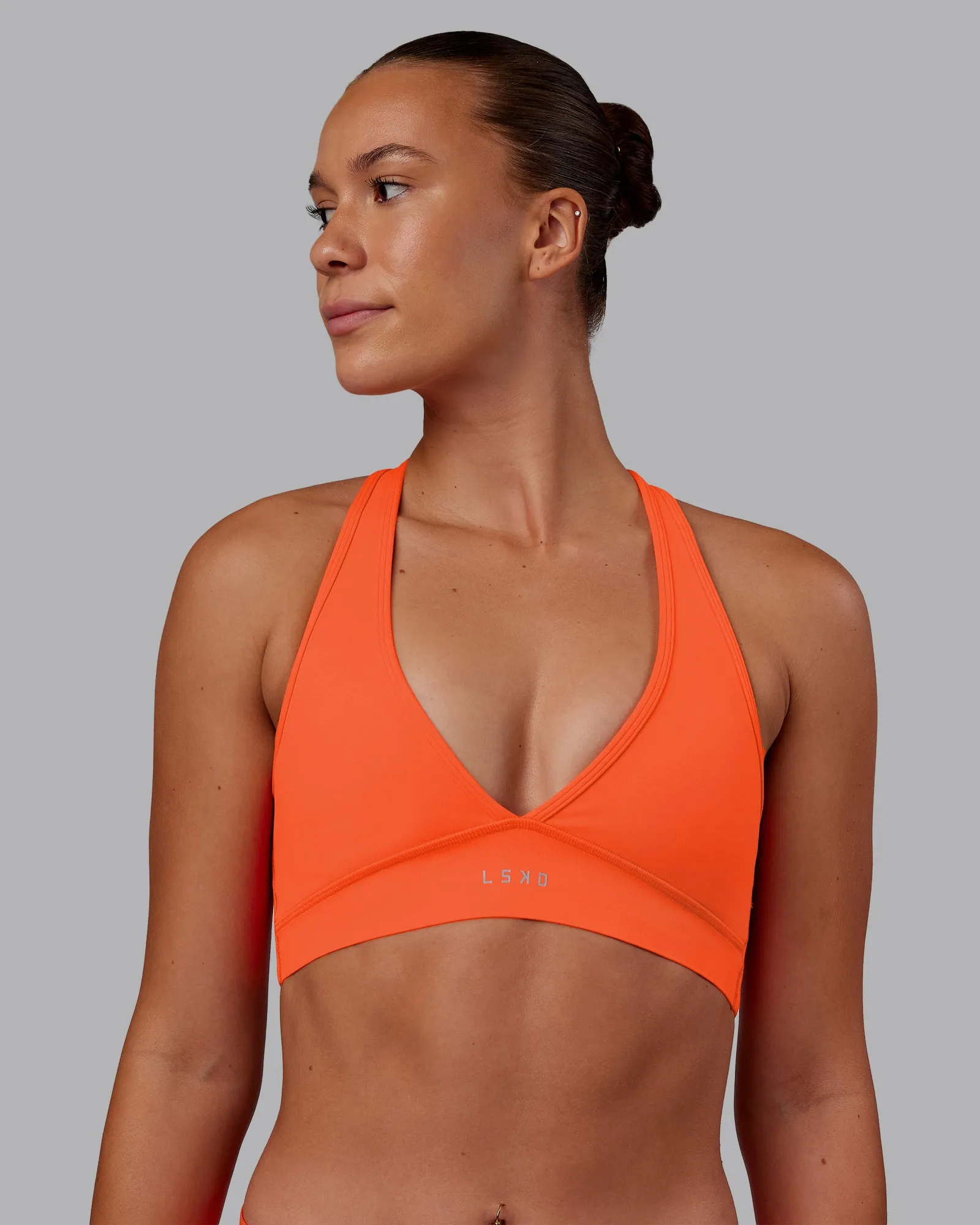 Stamina Sports Bra - Ultra Orange sold by LSKD