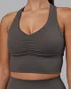Evoke Longline Sports Bra - Dark Storm sold by LSKD