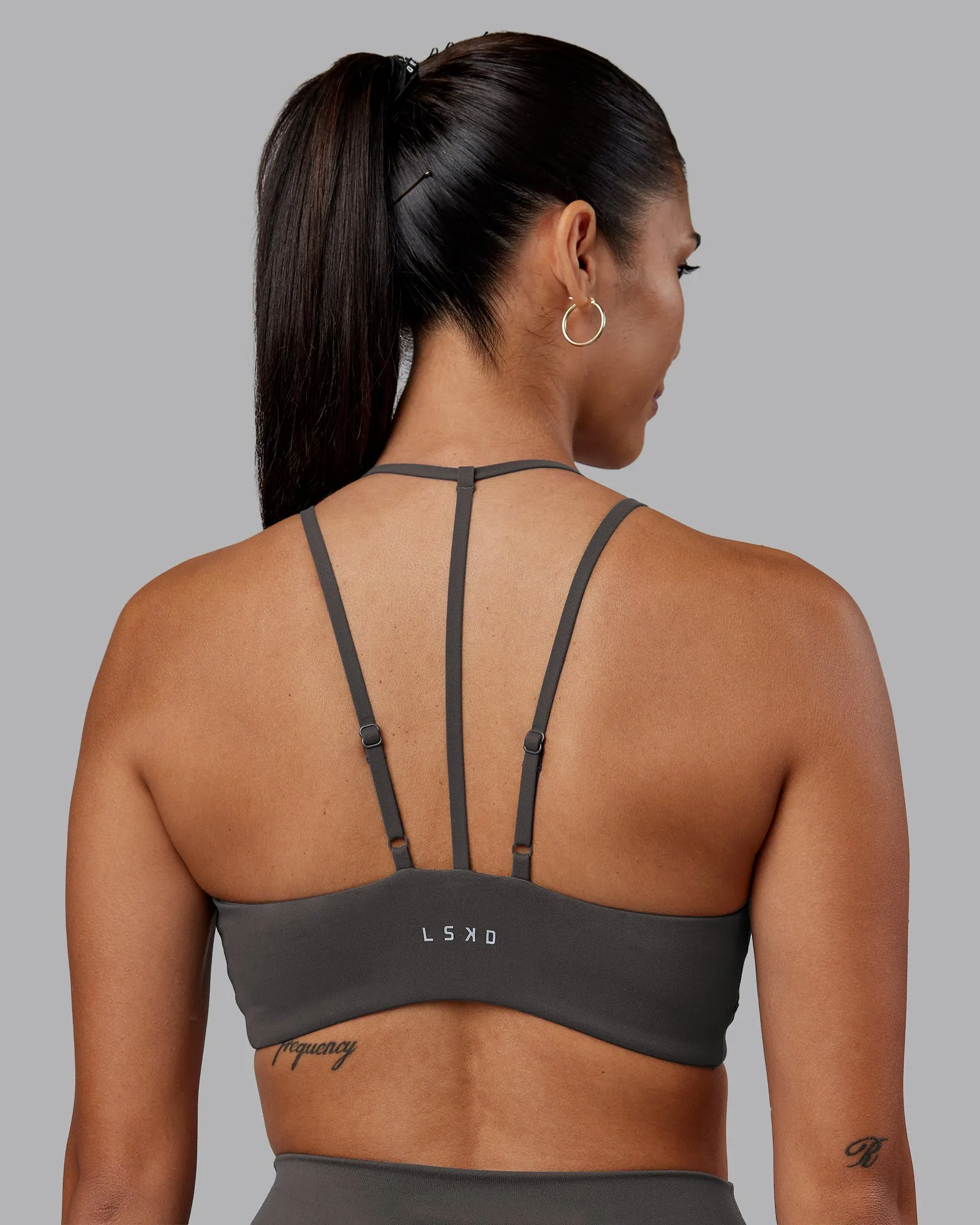 Empower Sports Bra - Dark Storm sold by LSKD product image thumbnail 2