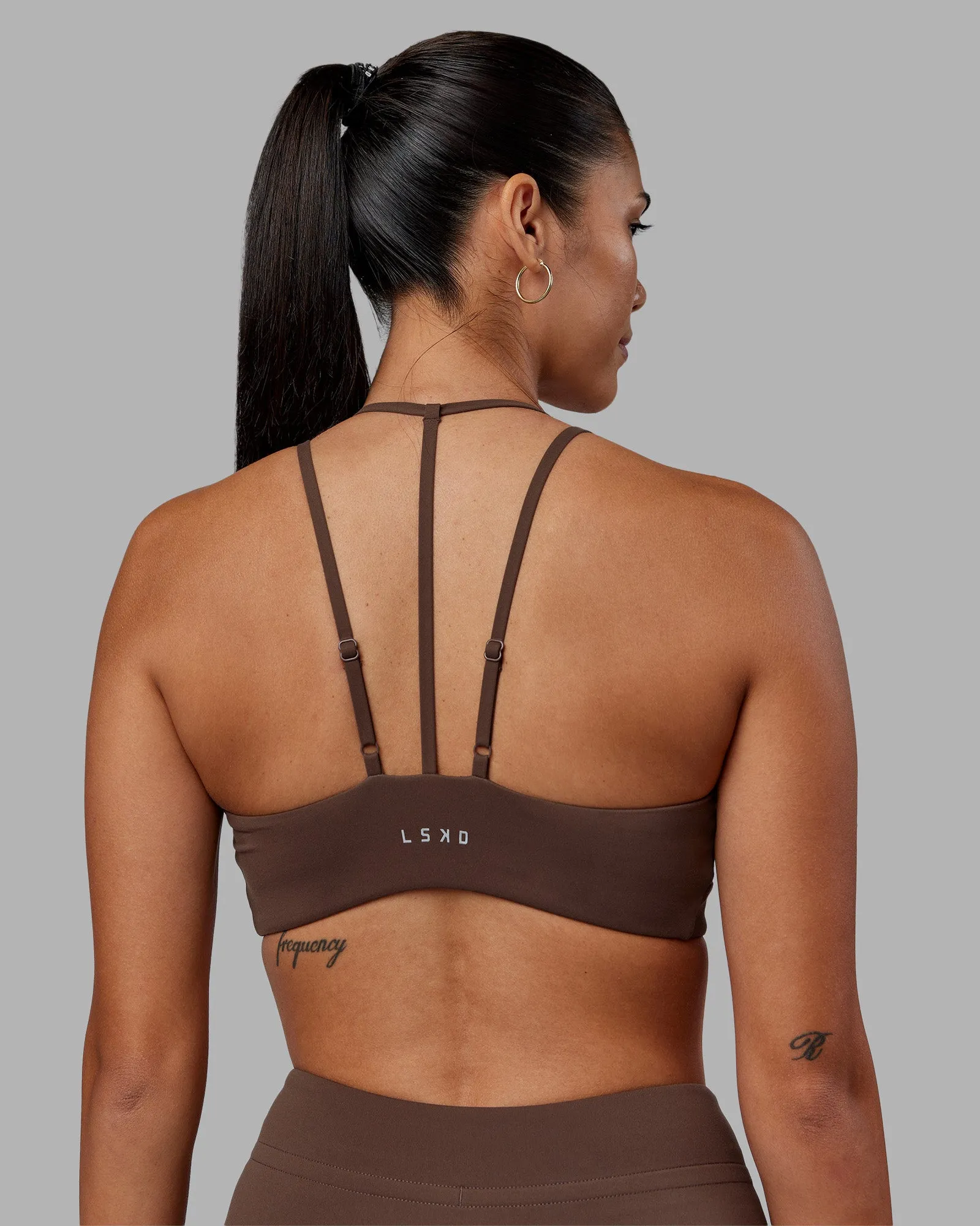 Empower Sports Bra - Chocolate Martini sold by LSKD product image thumbnail 2