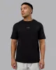 On Repeat FLXCotton Oversized Tee - Black-White sold by LSKD