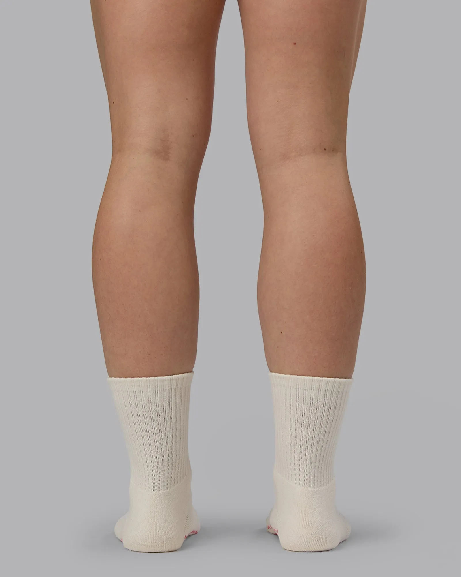 Signal Crew Pilates Grip Sock - Off White-Pink Lemonade sold by LSKD product image thumbnail 4