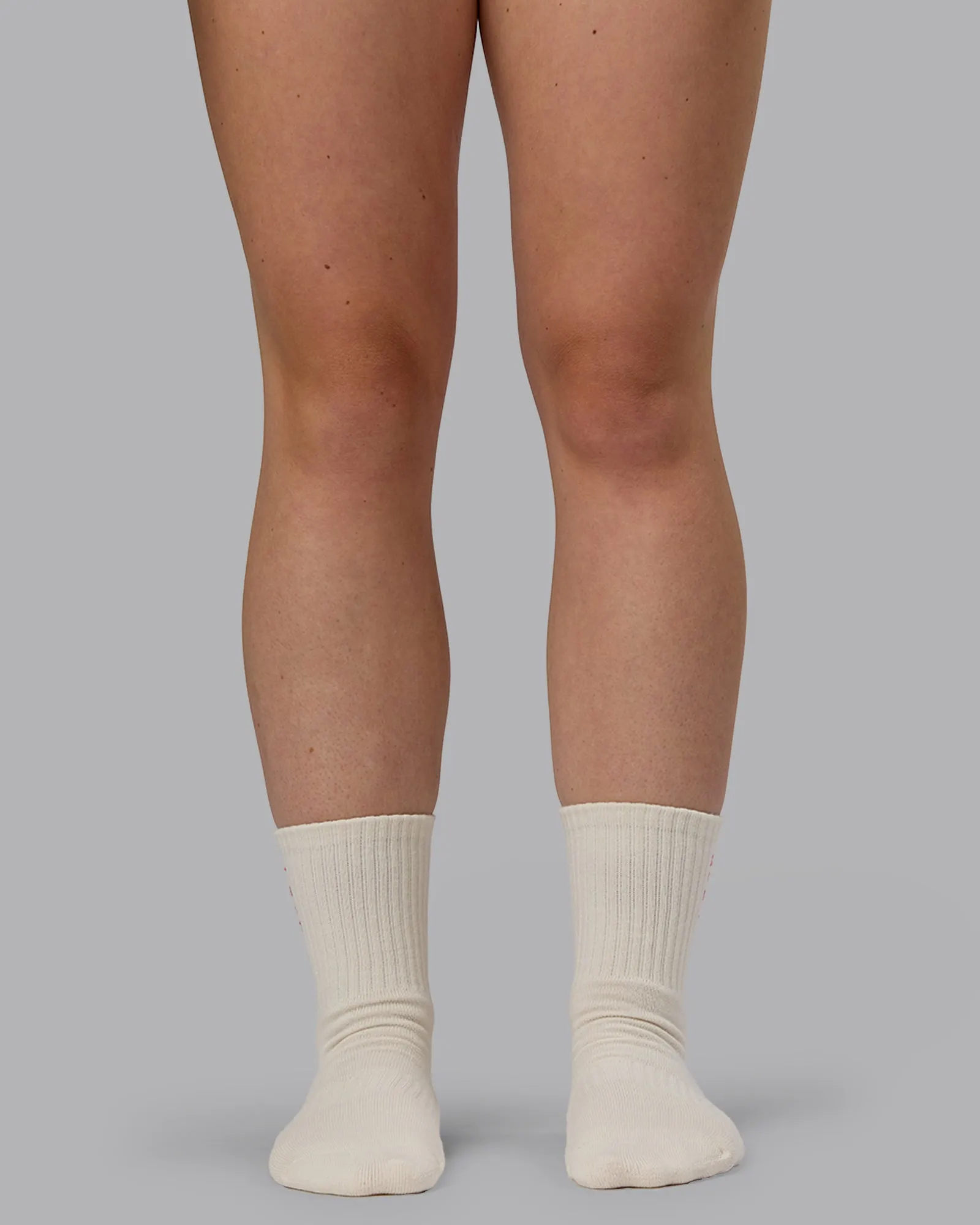 Signal Crew Pilates Grip Sock - Off White-Pink Lemonade sold by LSKD product image thumbnail 3