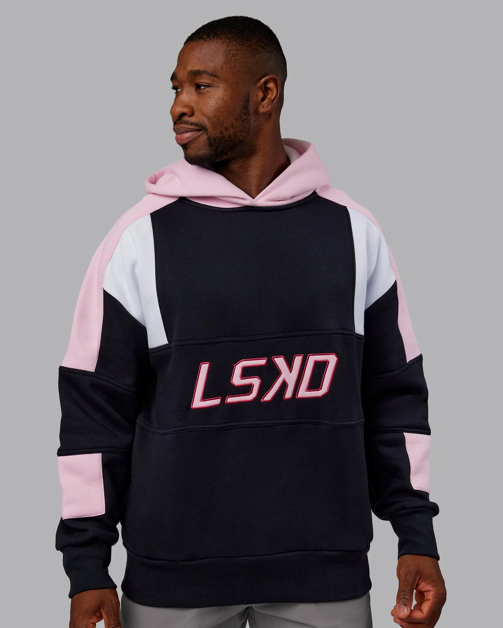 Slam Oversized Hoodie - Caviar-Light Bubblegum sold by LSKD product image thumbnail 3