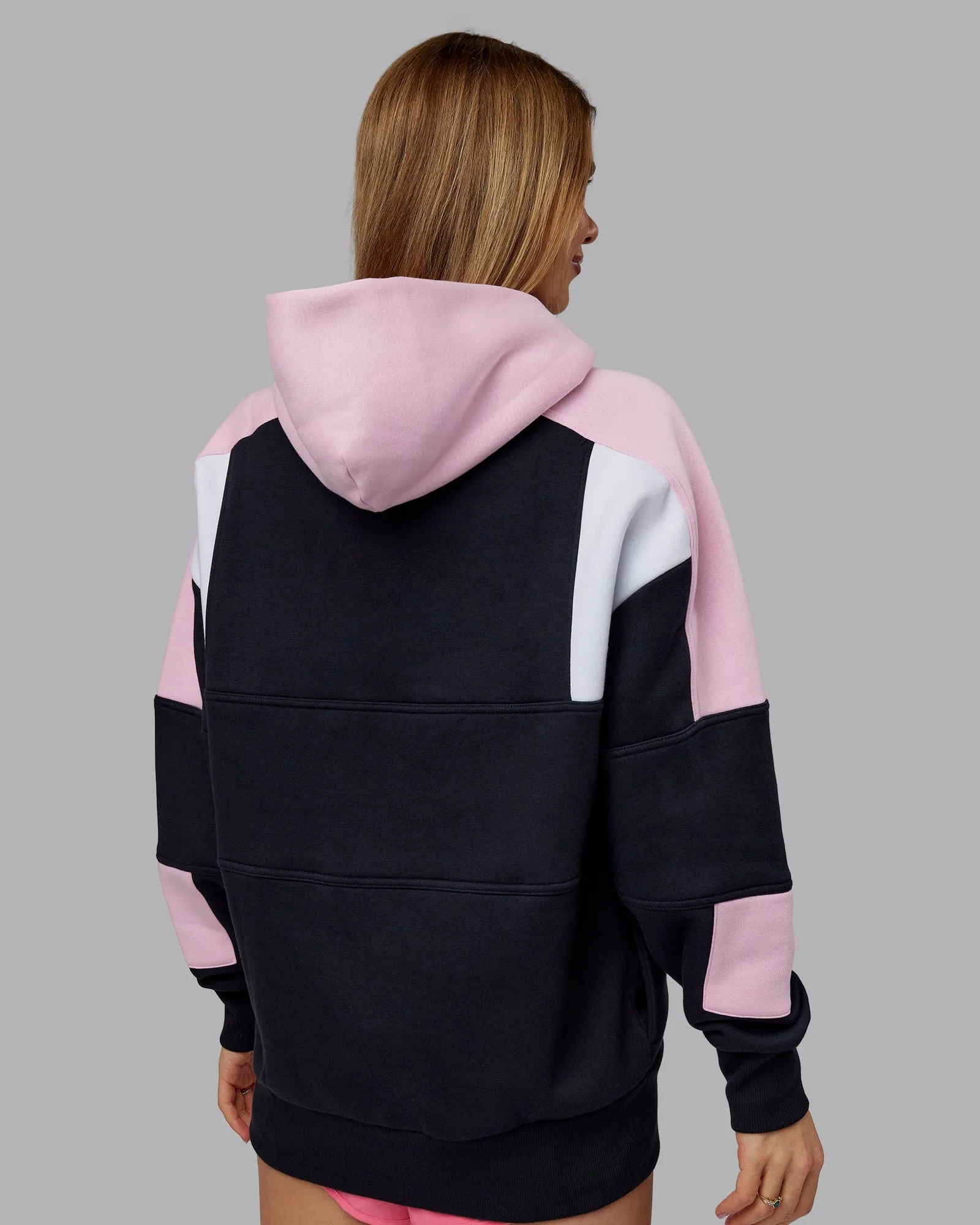 Slam Oversized Hoodie - Caviar-Light Bubblegum sold by LSKD product image thumbnail 4