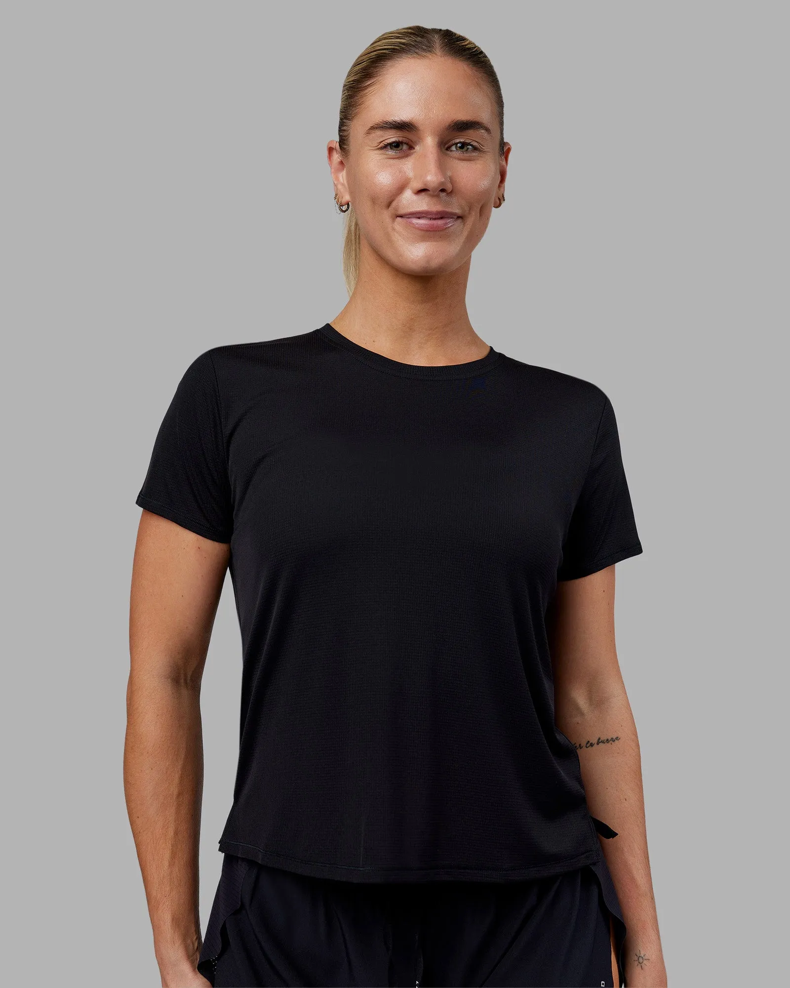 Pace Running Tee 2.0 - Black sold by LSKD product image thumbnail 2