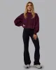 MVP Oversized Sweater - Cherry Lacquer sold by LSKD