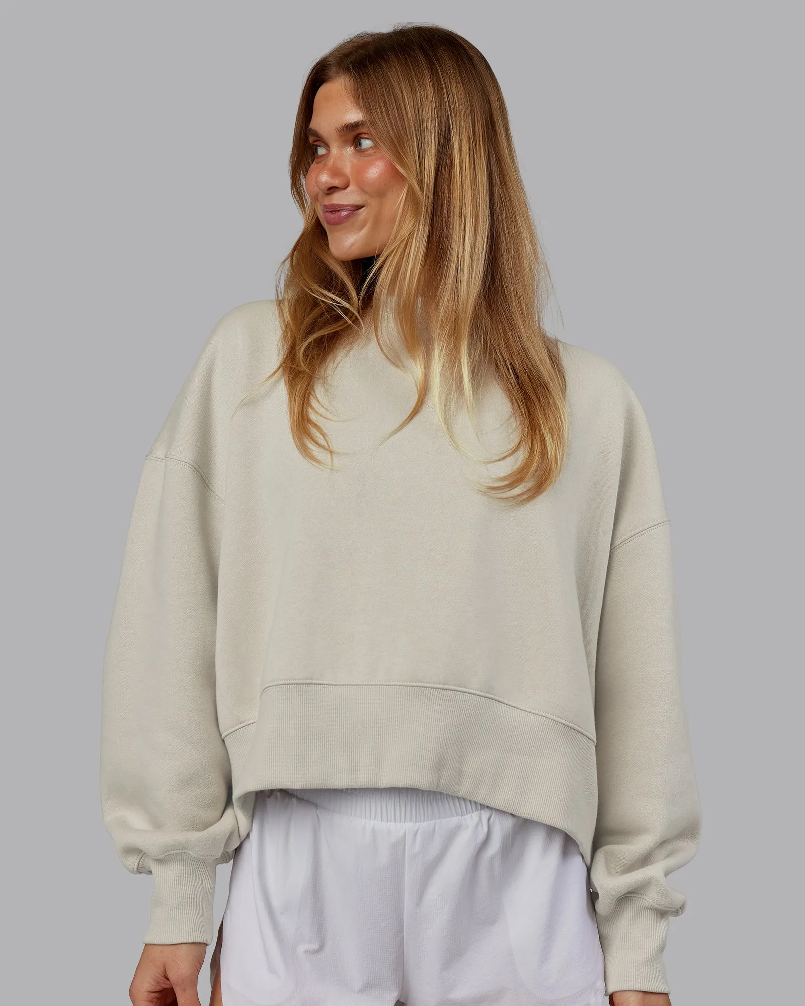 MVP Oversized Sweater - Shale Beige sold by LSKD