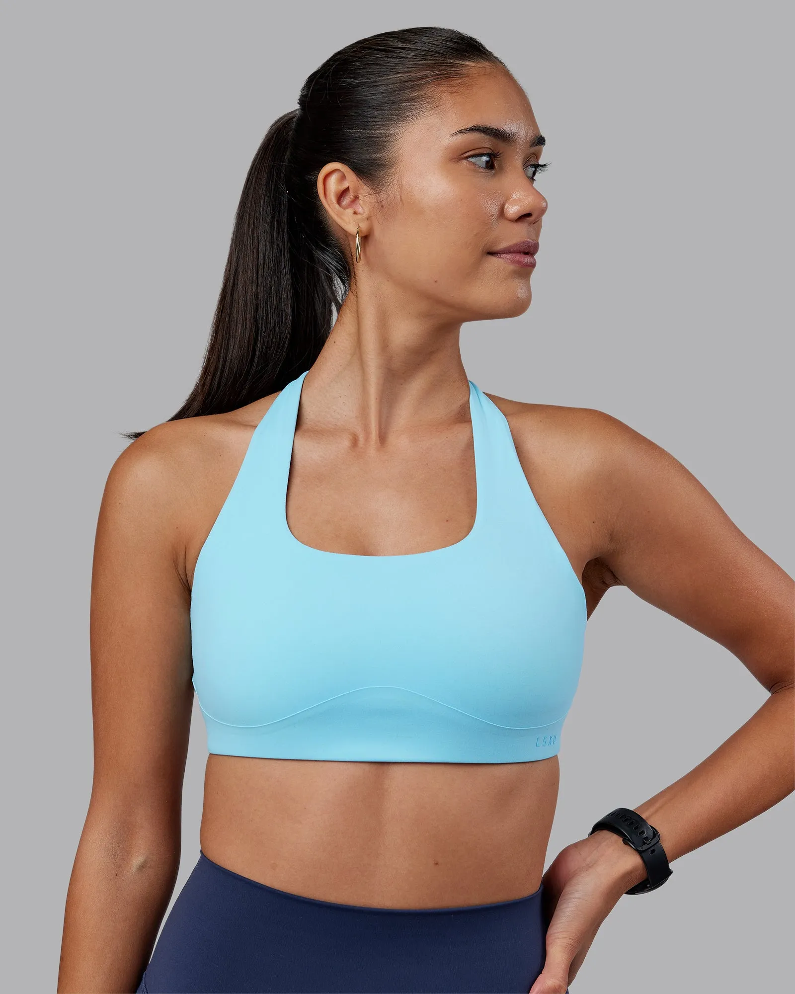 Aspire Sports Bra - Sky Blue sold by LSKD product image thumbnail 2