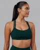 Velocity Sports Bra - Dark Moss sold by LSKD