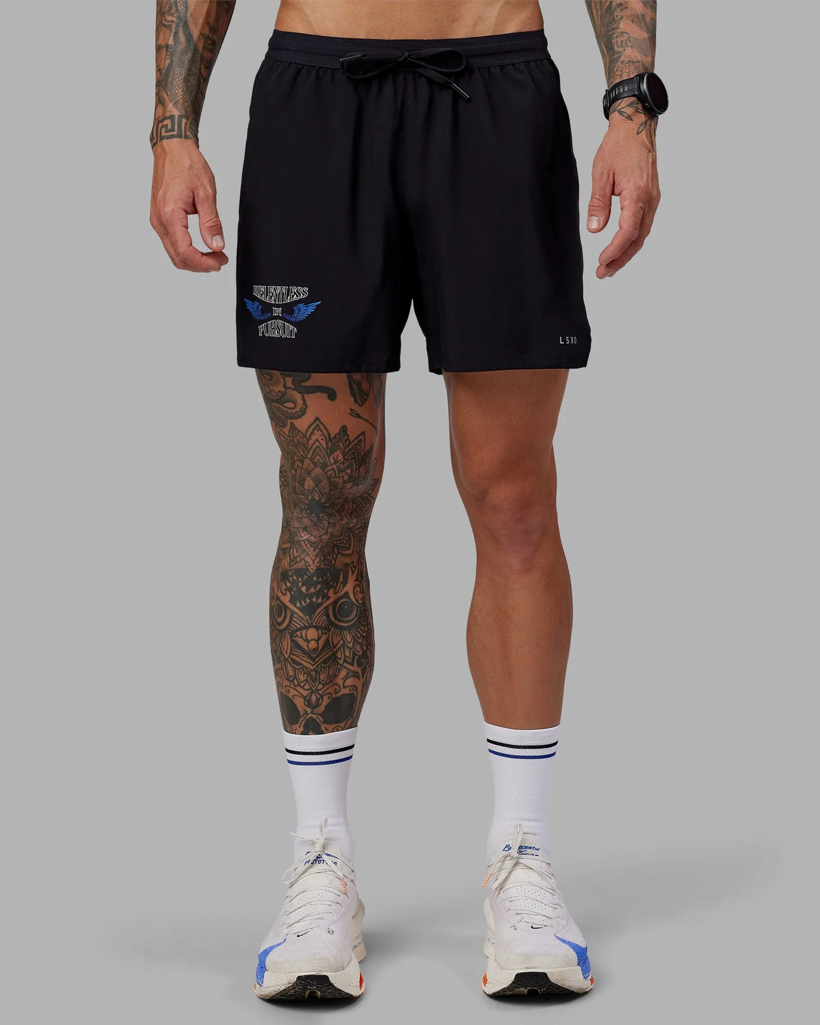 Tommy Newell Pace 5" Lined Performance Short - Black sold by LSKD product image thumbnail 2