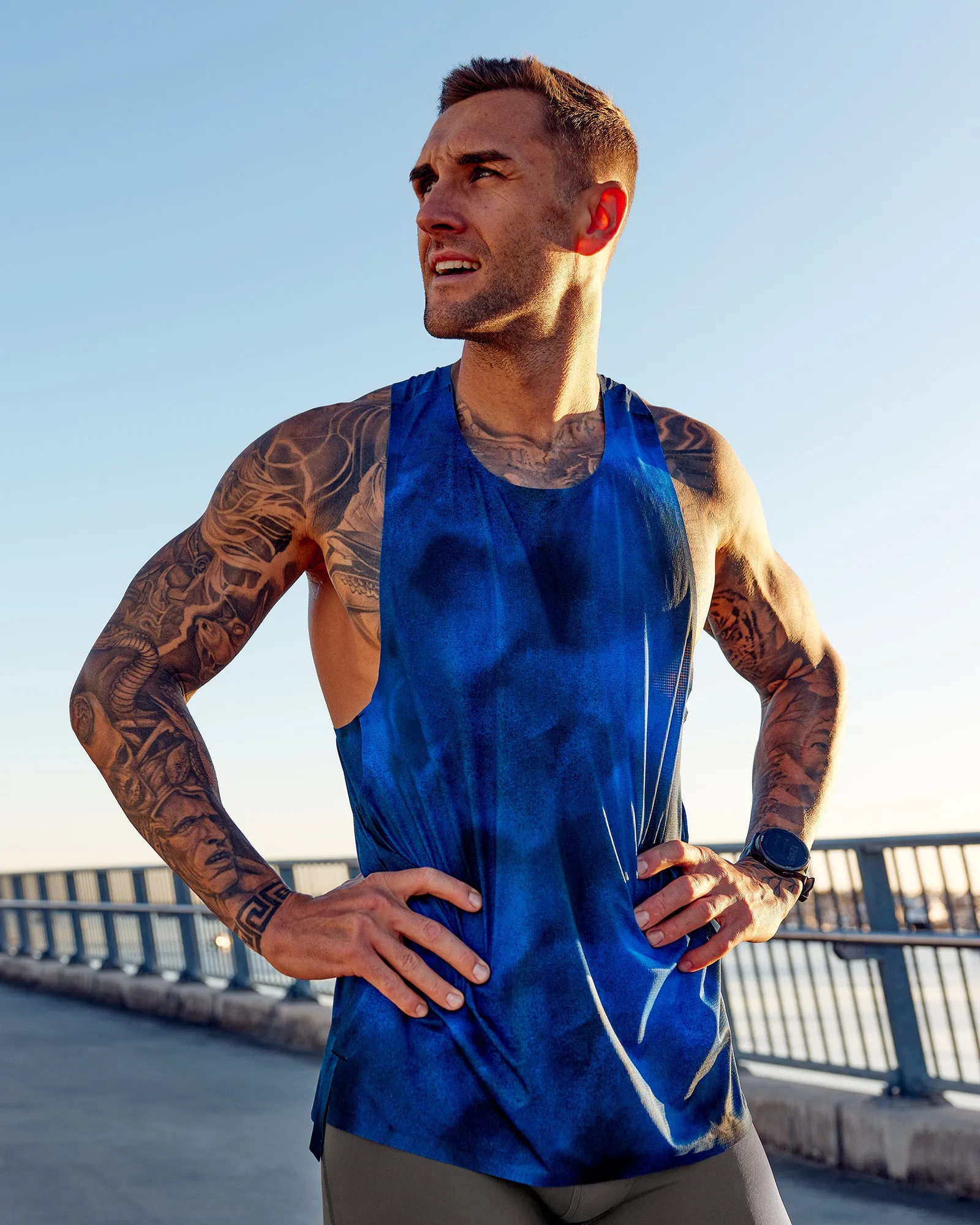 Pursuit Training Tank - Fade Print sold by LSKD