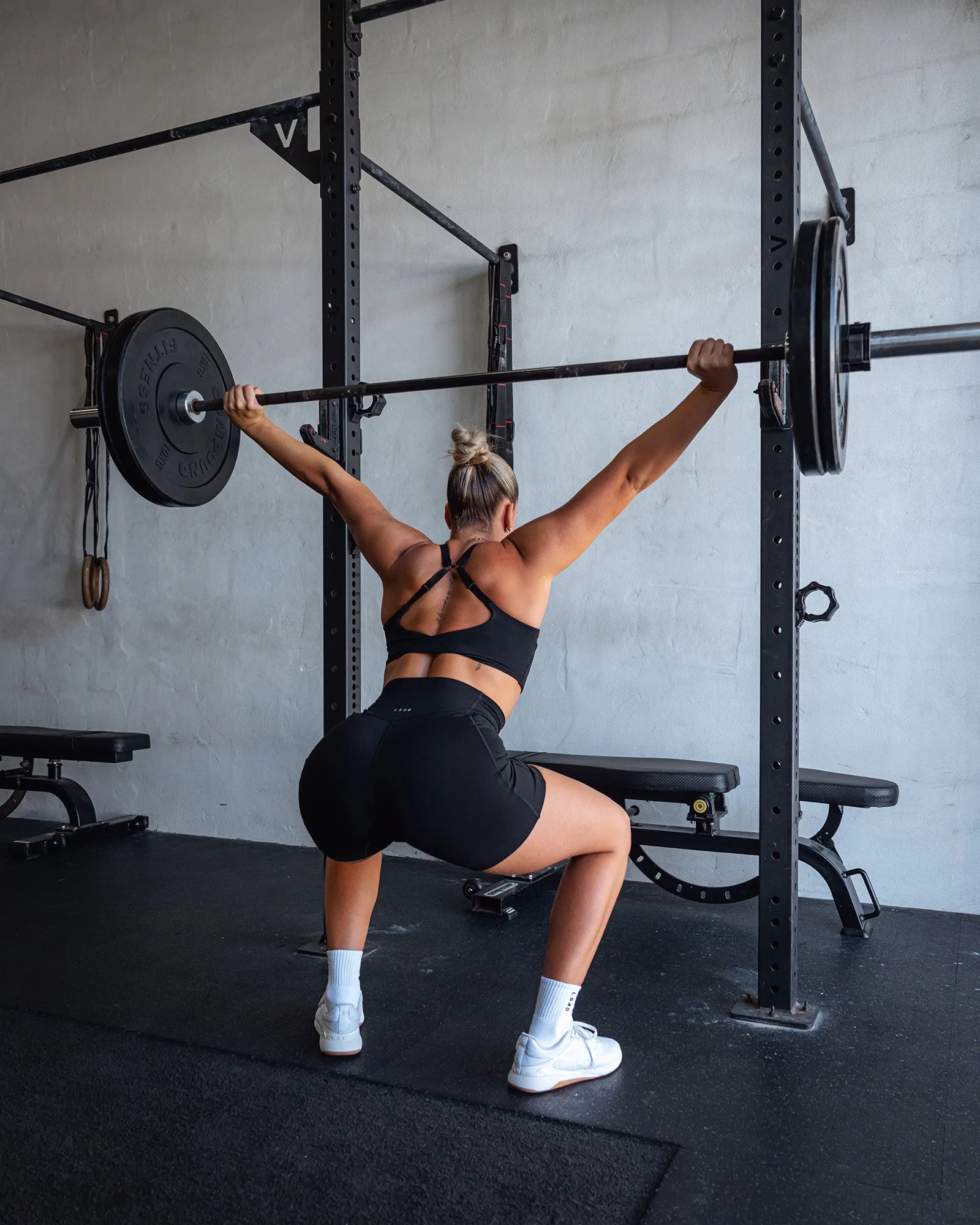 Twist Sports Bra D/DD/E - Black sold by LSKD product image thumbnail 2