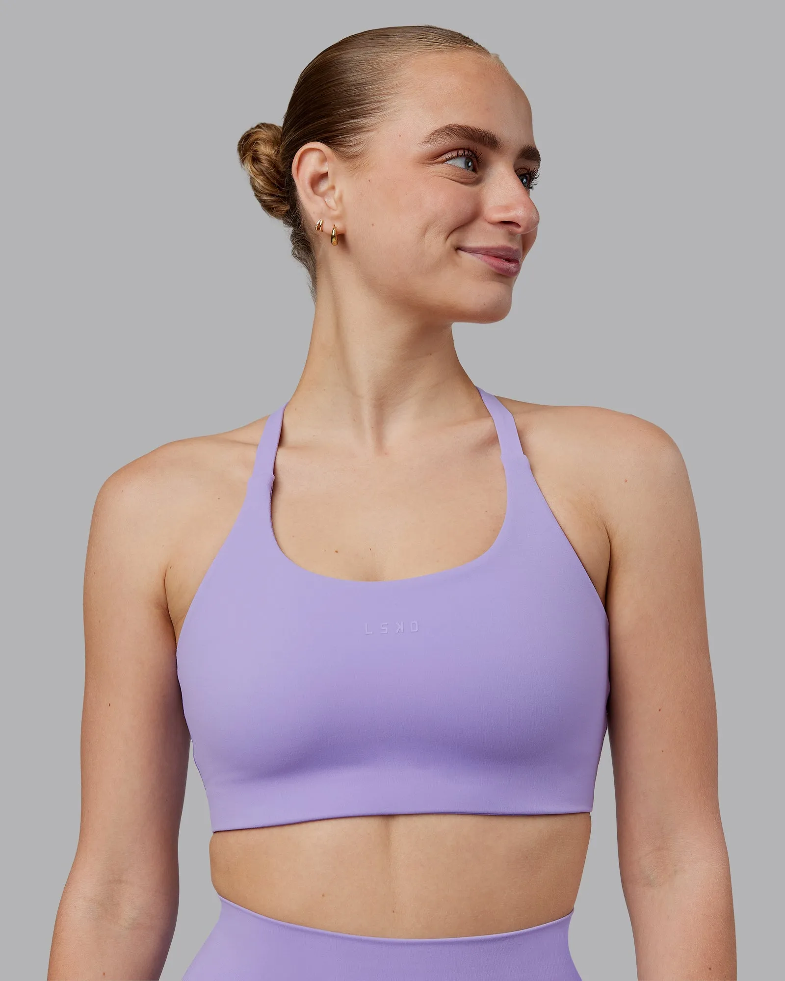 Twist Sports Bra D/DD/E - Violet Ray sold by LSKD product image thumbnail 2