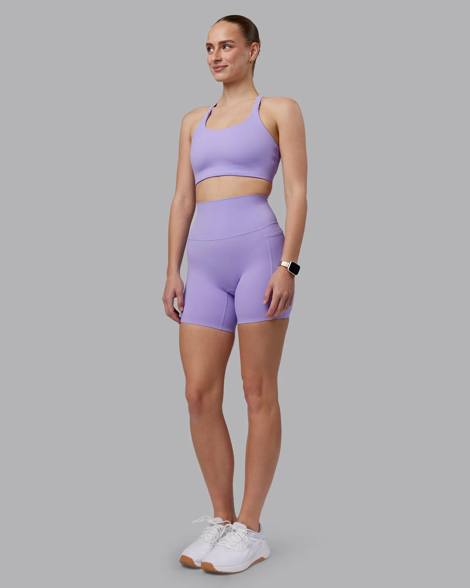 Twist Sports Bra D/DD/E - Violet Ray sold by LSKD product image thumbnail 5