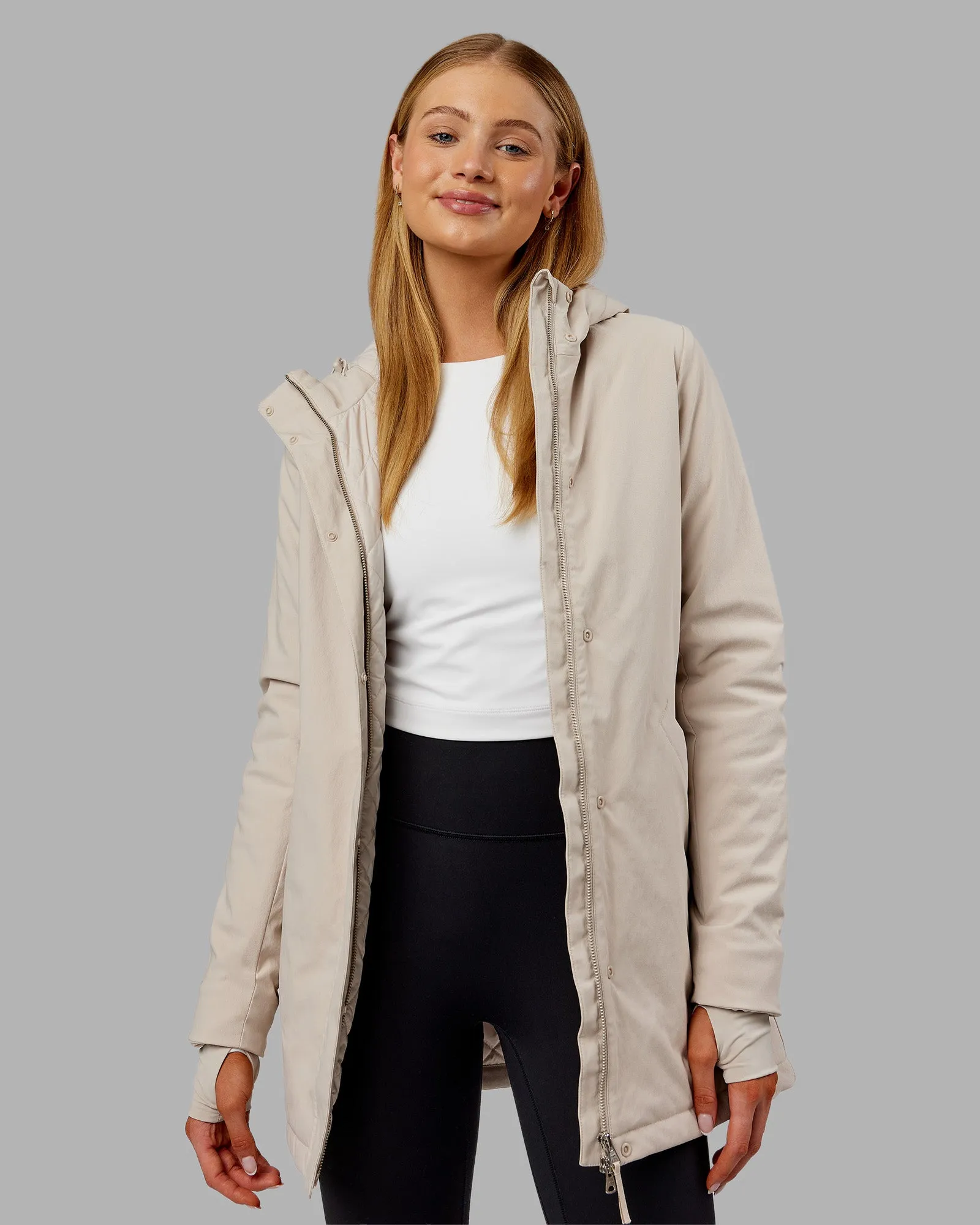 Auxiliary 2.0 Jacket - Shale Beige sold by LSKD product image thumbnail 2
