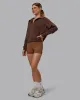 Elevate SoftTouch 1/2 Zip Sweater - Chocolate Martini sold by LSKD