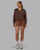 Elevate SoftTouch 1/2 Zip Sweater - Chocolate Martini sold by LSKD